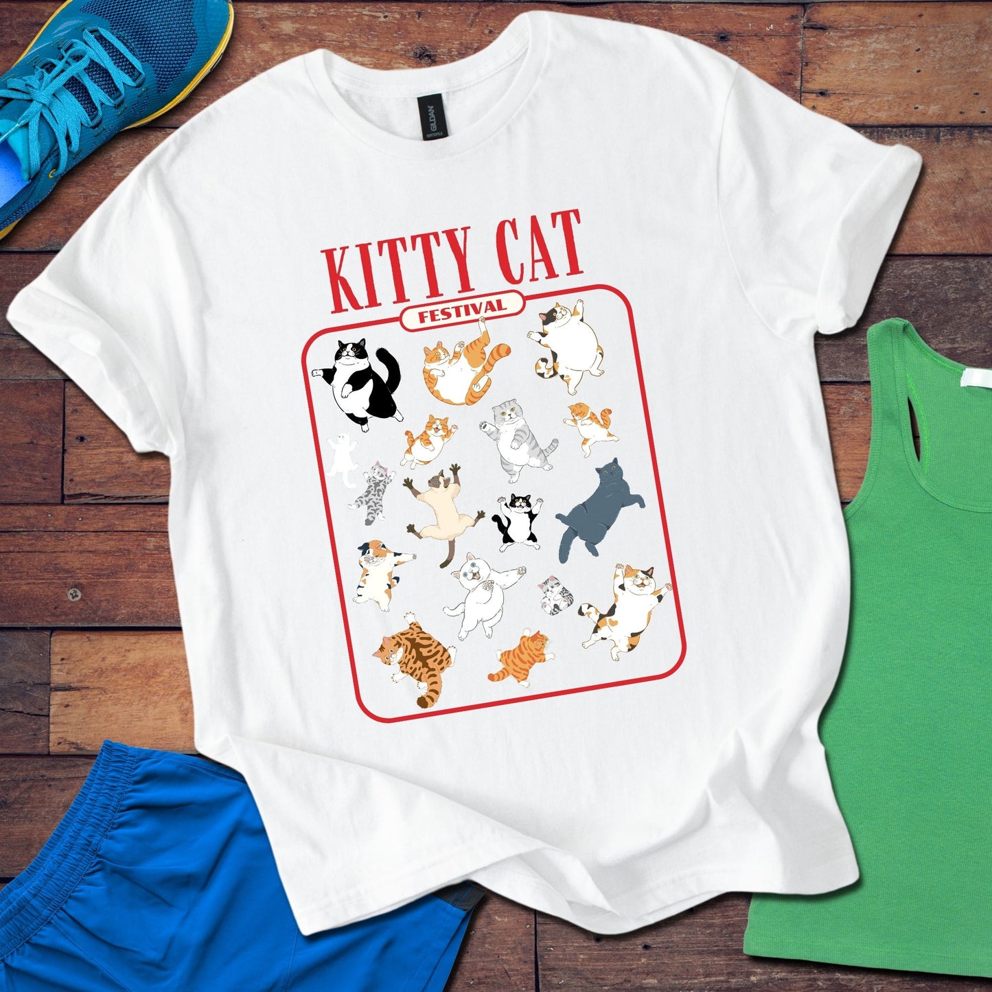 Kitty Kat Festival T-Shirt