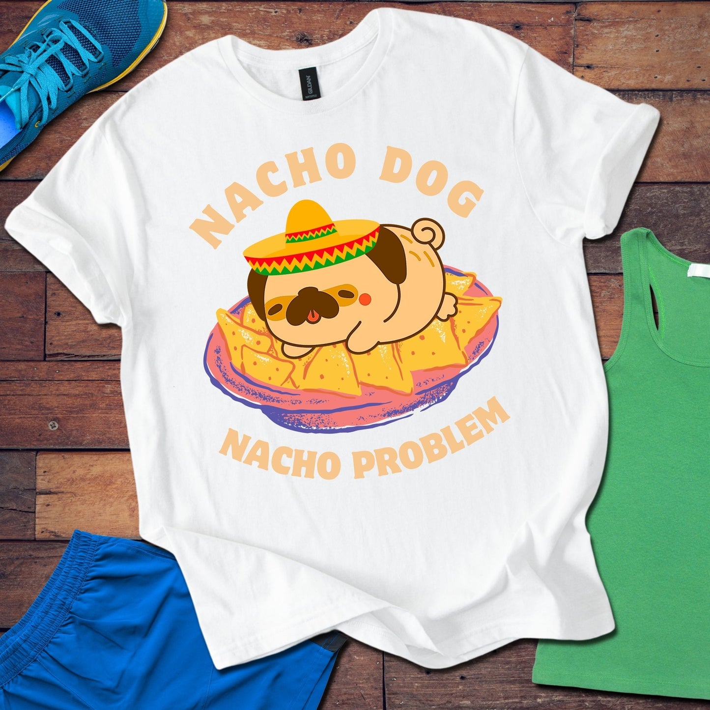 Nacho Dog Nacho Problem T-Shirt