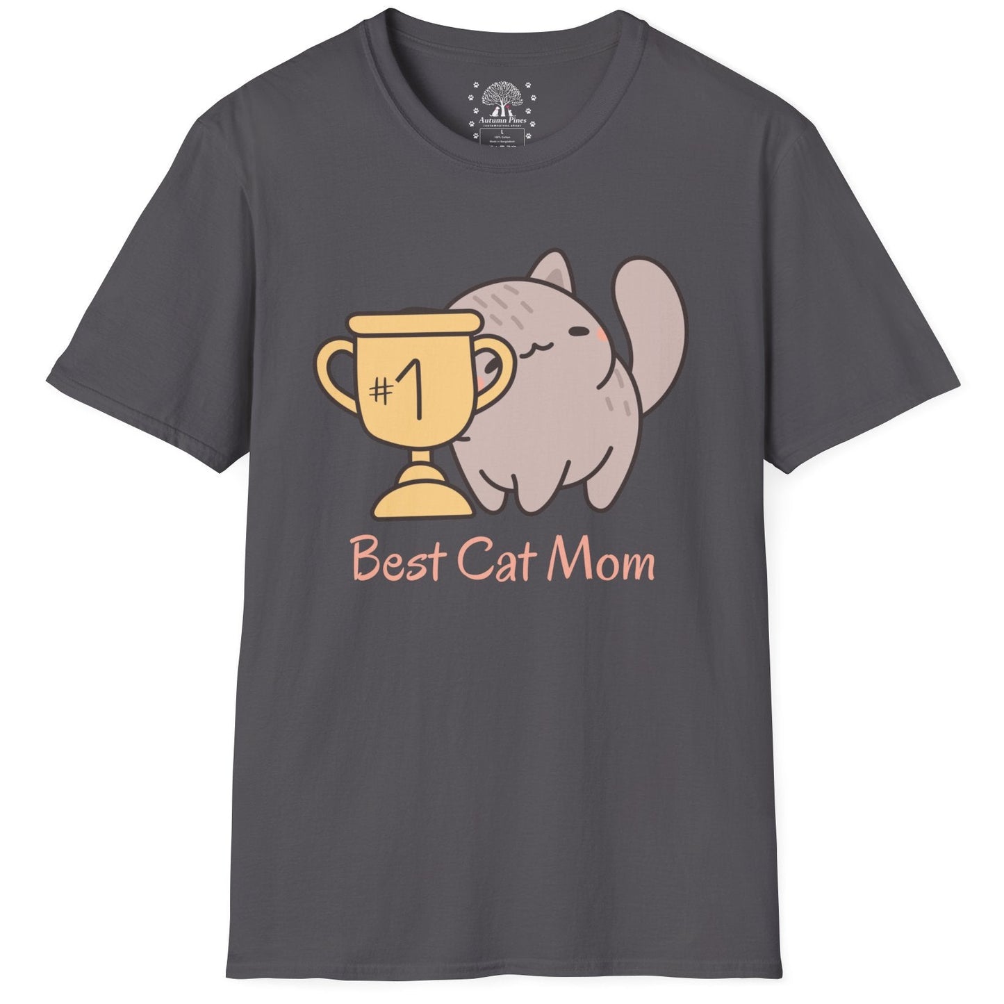 #1 Best Cat Mom T-Shirt