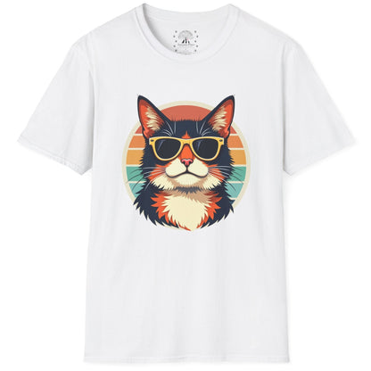 Cool Sunset Cat T-Shirt