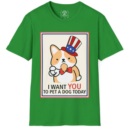 I Want You To Pet A Dog Today T-Shirt