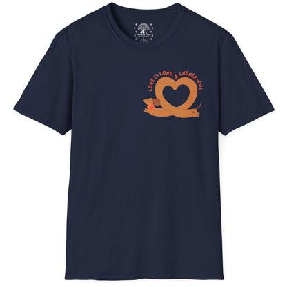 Love Is Long & Wiener-ful T-Shirt
