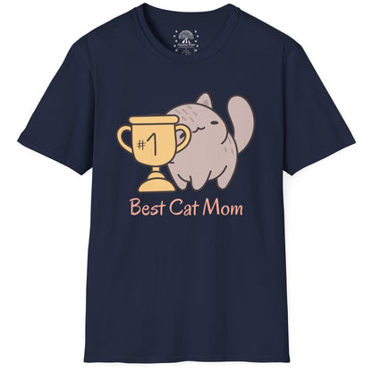 #1 Best Cat Mom T-Shirt