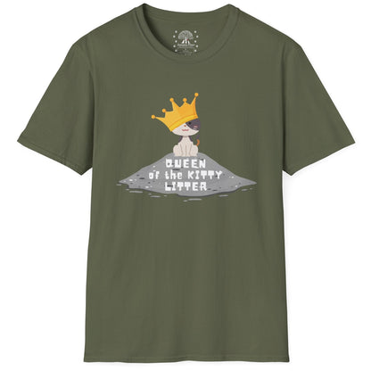 Queen Of The Kitty Litter T-Shirt