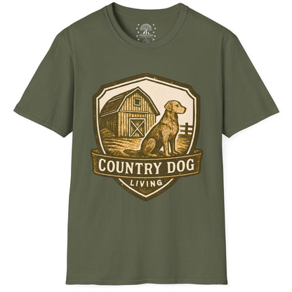 Country Dog Living T-Shirt