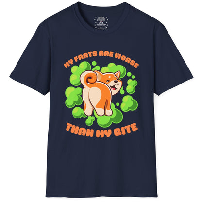 Farts Worst Than My Bite T-Shirt