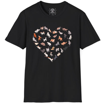 Cat Heart T-Shirt