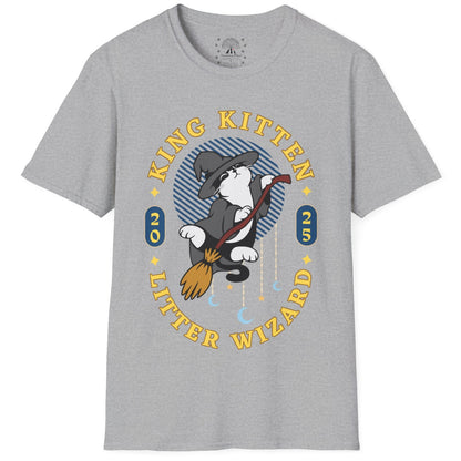King Kitten Litter Wizard T-Shirt