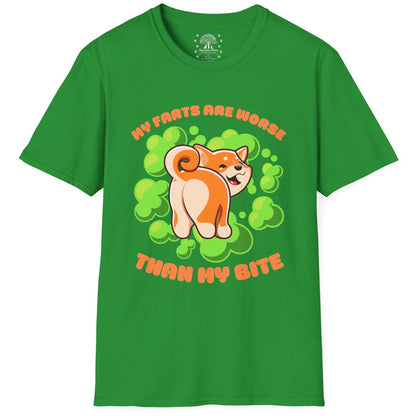 Farts Worst Than My Bite T-Shirt