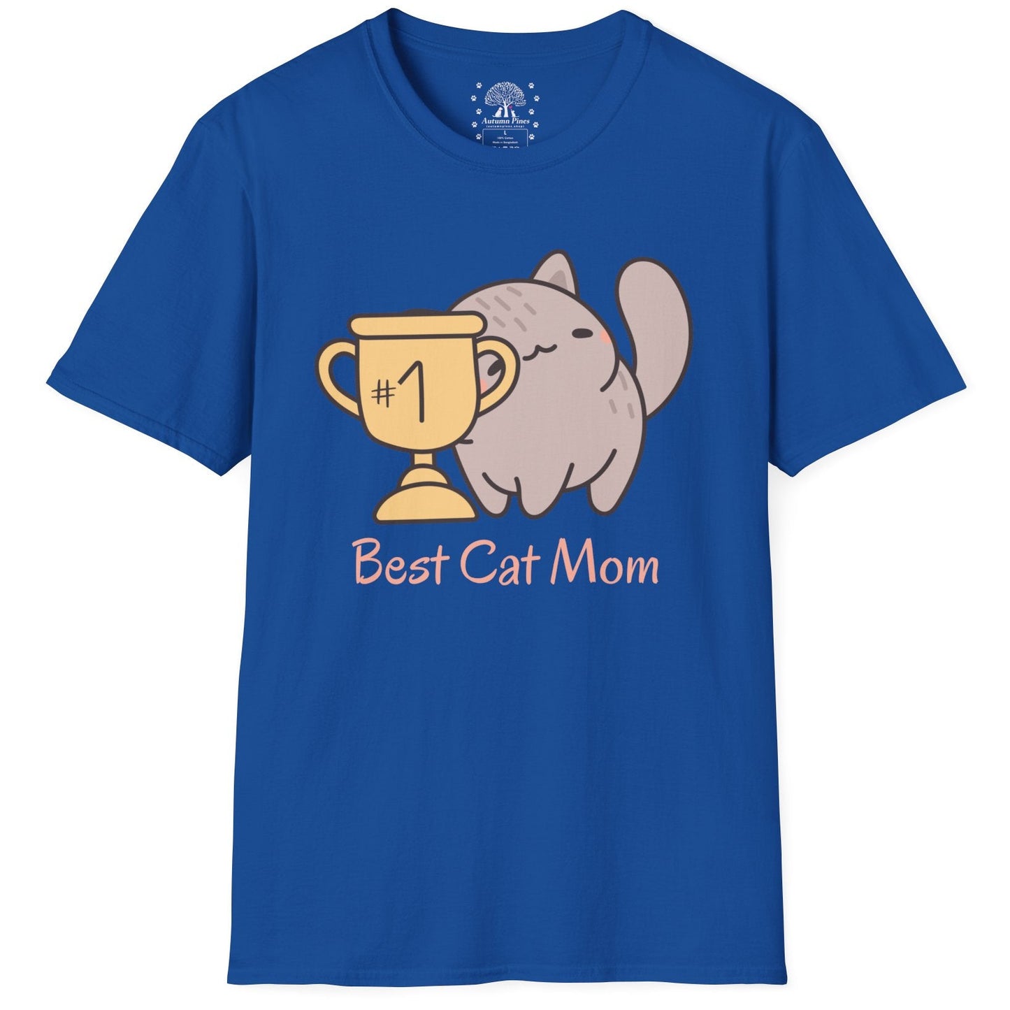 #1 Best Cat Mom T-Shirt