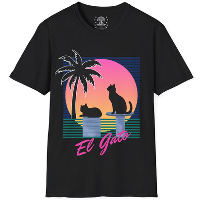 El Gato Retro T-Shirt