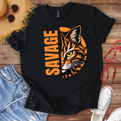 Savage Cat T-Shirt