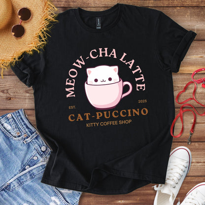 Cat-Puccino T-Shirt