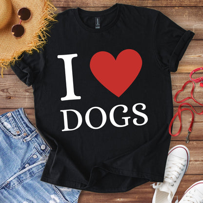 I Heart Dogs T-Shirt