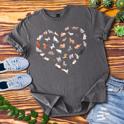 Cat Heart T-Shirt