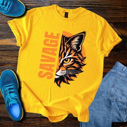 Savage Cat T-Shirt