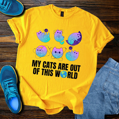 My Cats Are Out Of This World T-Shirt