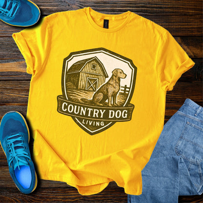 Country Dog Living T-Shirt