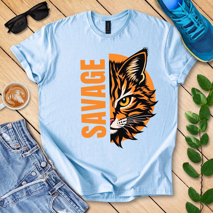 Savage Cat T-Shirt