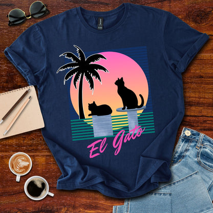 El Gato Retro T-Shirt
