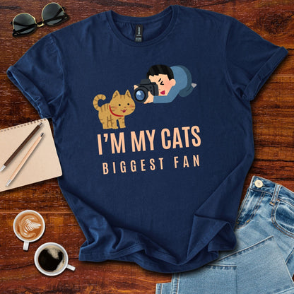 I'm My Cats Biggest Fan T-Shirt