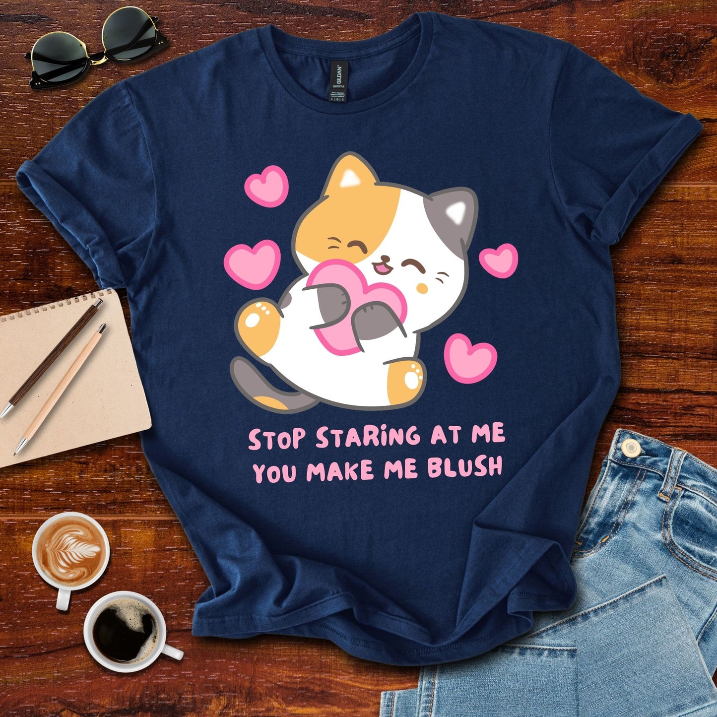 Stop Staring At Me You Make Me Blush T-Shirt