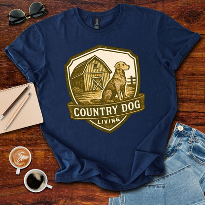 Country Dog Living T-Shirt