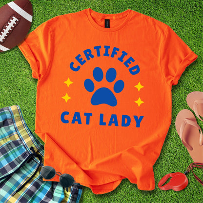 Certified Cat Lady T-Shirt