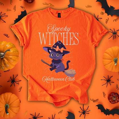 Spooky Witches Halloween Club T-Shirt