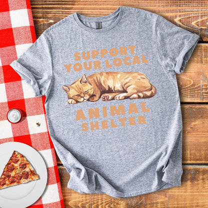 Support Local Animal Shelter T-Shirt