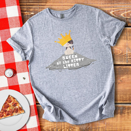 Queen Of The Kitty Litter T-Shirt