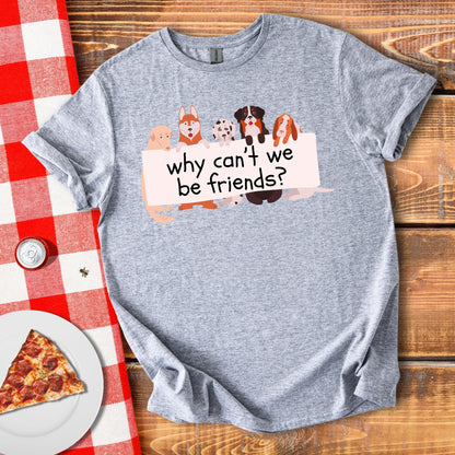 Why Can't We Be Friends? T-Shirt