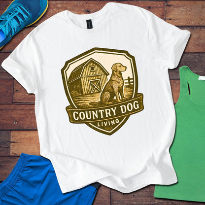 Country Dog Living T-Shirt